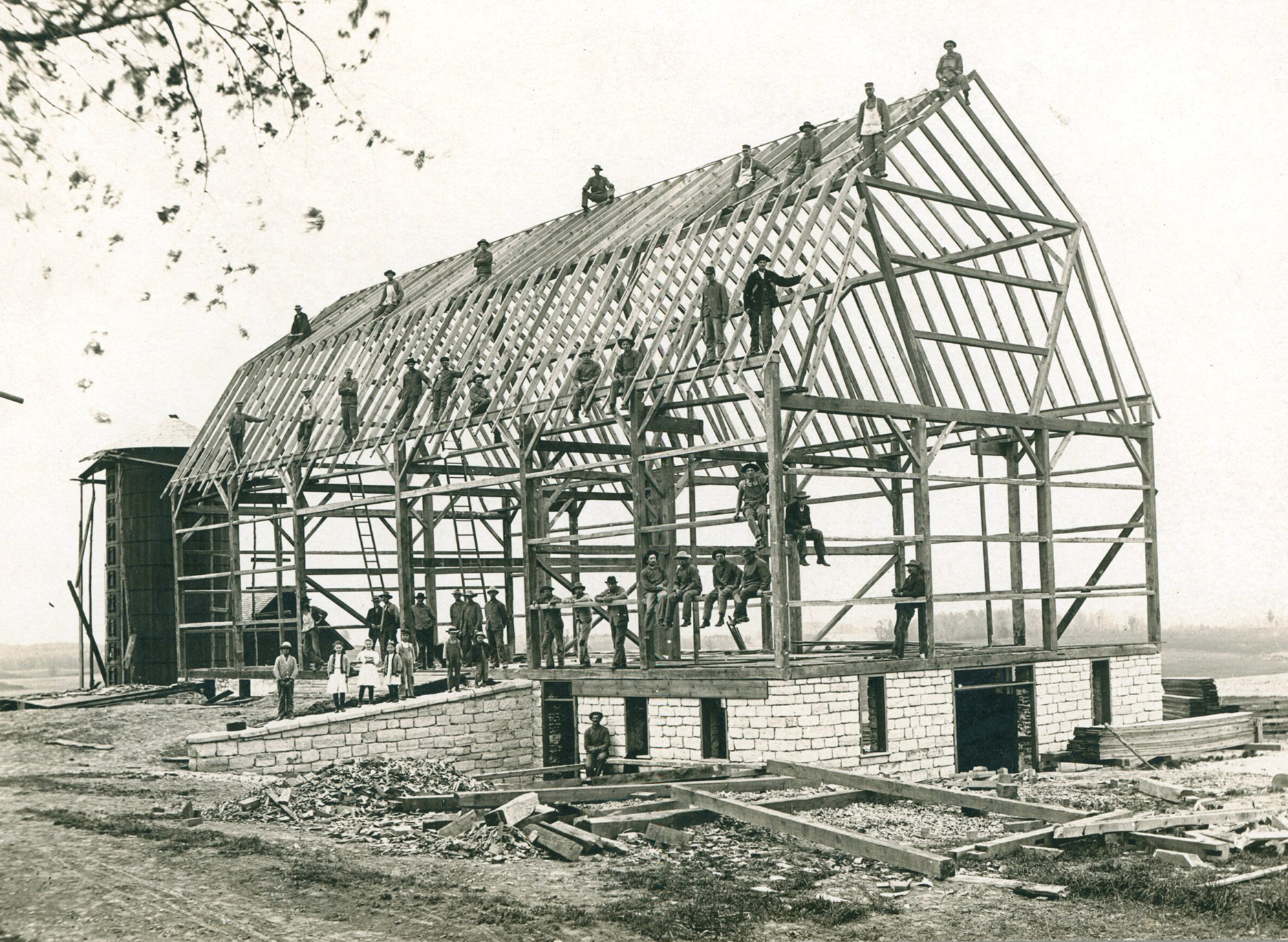 Barn raising